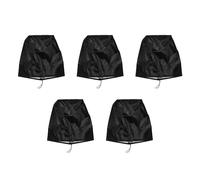 Outdoor Speaker Cover Black Reusable Oxford Fabric Weatherproof Dustproof Shield