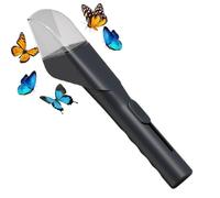 Outdoor Spider Catcher, Cockroach Grabber Tool, 27.5x5x5cm/10.83x1.97x1.97 inches Handheld Transparent Catcher, Gentle No- Design, Long Reach Handle for Camping, RV, Garden, Bedroom Use