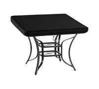 Outdoor Table Cover, Waterproof 420D Oxford Cloth, Sturdy Windproof Buckle Design with Secure Fit System, Heavy Duty Furniture Protection Layer, Patio and Garden Use