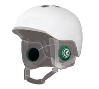 Outdoor Tech - Chips 3.0 Altoparlanti Bluetooth Casco - True Wireless Casco Cuffie Bluetooth per Sci - Snowboard - Mountain Bike e Arrampicata - Verde