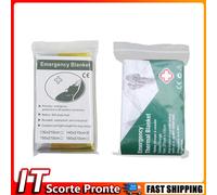 Outdoor Thermal Emergency Foil First Aid Survival Blankets (140x210cm Silver)