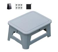 Outdoor Toilet, Foldable Stool, Compact Portable Seat 12.4x9.6x6.5in, Lightweight Sturdy Design, for Hiking Backpacking RV Travel Use, Air Quality Control, Efficient Capacity