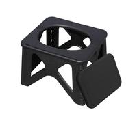 Outdoor Toilet Seat, Camping Potty Stool, Foldable Travel Toilet Bench, Compact Portable Restroom Chair with Handles, for Hiking Tent Beach RV Car Fishing Backpacking Road Trip