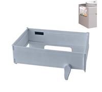 Outdoor Trash Bag Holder,Foldable Waste Frame - Compact With Adhesive Buckle Magnetic Closure Kitchen Trash Bag Hanger - Storage & Organizzazione per armadi Closet Restaurant Apartment Hotel Bathroom