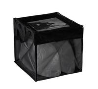 Outdoor Trash Can With Lid - Large 125L Foldable Garbage Container, Portable Deck Wastebasket, Sturdy Bucket Recycling Bin, Space-Saving Design | Multi-Purpose Box For Bathroom Room Camping Backyard