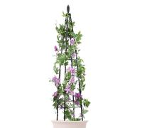 Outdoor Trellis, Lightweight Climbing Frame, 47.24 Inches Space Saving Garden Support, Portable Vertical Stand for Vegetables Outdoor Spaces Beans Peas Cucumbers Balcony Gardening