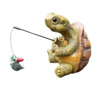 Outdoor Turtle Statue | Cute Weather-Resistant Collectible Ornament