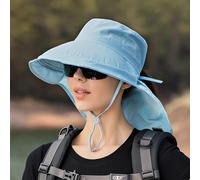 Outdoor Uv-Protection Cappello Visiera Sole Uomo Donna Pesca Campeggio Viaggio