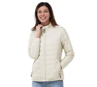 Outdoor Ventures Giacca trapuntata da donna, leggera, calda, per le mezze stagioni, imbottita, morbida, trapuntata, per il tempo libero, le escursioni, i viaggi, le attività all'aperto, beige., M