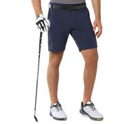 Outdoor Ventures Pantaloncini da golf da uomo, UPF 50+, elasticizzati, leggeri, ad asciugatura rapida, da 9 pollici, con 3 supporti per tè e tasche per il golf