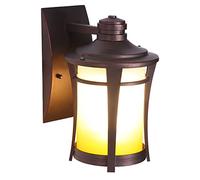 Outdoor Wall Sconce, Simple Wall Light Creative Geometric Waterproof Wall Lamp With Glass Shade,Front Porch Wall Lantern Fixture, Exterior Wall Sconce For Entryway Hallway Patio Garage Doorway