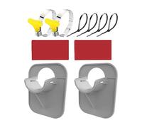 Outdoor Water Hose Holder, Pool Pipe Organizer, Heavy Duty Wall Mount Storage Hook, 4.25x3.07x1.5 Inches with Rustproof Finish, Secure Mount for Garden Spa Home Backyard Swimming Area Use