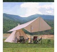 Outdoor Waterproof Cotton Canvas Teepee Tent with Stove Hole for Camping Ideal for 2 3 People Learned extensively