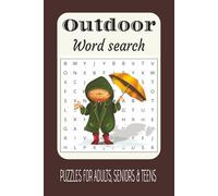 Outdoor Word Search Book: Word searches with easy-to-read print about the Great Outdoors, and more. | 6x9 inches, 110 pages, 50+Puzzles...Gift for vacation, holidays, and free time.