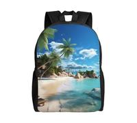 Outdoor Zaino Per Le Scuole Beach Style Borse Da Scuola L'Uso Quotidiano Zaino Università Per Adulti, Studenti, Trekking, 42X32X14Cm