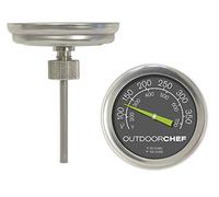 OUTDOORCHEF Char-Broil Termometro Barbecue Colore Argento, 7 x 5.3 cm