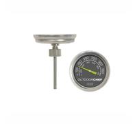 OUTDOORCHEF Char-Broil Termometro Barbecue Colore Argento, 7 x 5.3 cm