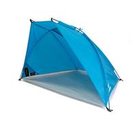 outdoorer tenda da spiaggia Helios Air 850 leggera, UV 80, compatta, ingombro ridotto per i viaggi, tenda da sole con aste in alluminio e ventilazione