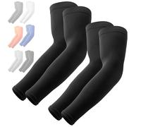 OutdoorEssentials - Manicotti a compressione per braccia, protezione dai raggi UV, unisex, per sport, baseball, golf