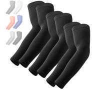 OutdoorEssentials Manicotti a compressione per braccia, protezione solare UV, per uomini e donne, per sport, baseball, golf