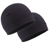 OutdoorEssentials Sottocasco Moto - Set di 2 - Cappello Running Uomo Termico - sotto Casco per Bici Elastico e Invernale - Berretto Sportivo per Ciclismo e Corsa