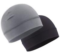 OutdoorEssentials Sottocasco Moto - Set di 2 - Cappello Running Uomo Termico - sotto Casco per Bici Elastico e Invernale - Berretto Sportivo per Ciclismo e Corsa