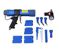 Outdoorm 310 ml 1/4" Pistola pneumatica per colla per vetro con manometro, sigillante ad aria, strumento per sigillatura