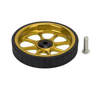 outdoorm Bicicletta pieghevole in lega di alluminio Easy Wheel Cuscinetto allargato da 82 mm Easy Wheel per bici pieghevole 3sixty (Oro)