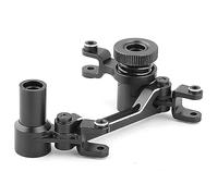 outdoorm Componente dello sterzo per Auto telecomandata, raccordi di aggiornamento del Gruppo sterzo in Metallo per 8543 Sostituzione per Trax4 UDR Unlimited Desert Racer 1/7 Auto (Nera)