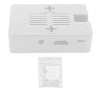 outdoorm Custodia protettiva Custodia in ABS Custodia accessoria per RPi 3B 3B+ (Bianca)