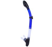 outdoorm Forniture per attrezzatura per lo snorkeling, addestramento al nuoto, tubo di respirazione per immersione professionale in silicone (Blu)