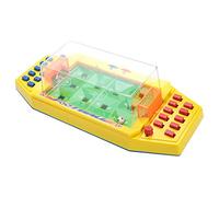 outdoorm Giocattolo da calcio desktop interattivo Giochi di calcio da tavolo da 2 giocattoli educativi (Giallo)