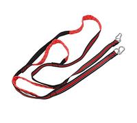 outdoorm Scala della corda marina 3 passi pieghevoli anti -slip nylon rossa la scala gonfiabile della scala gonfiabile