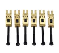 outdoorm Vite di ricambio per ponte tremolo a doppio bloccaggio per chitarra elettrica, con rullo in metallo, per vari stili (Oro)
