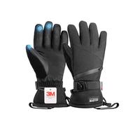 OutdoorMaster 3M Thinsulate - Guanti da sci da neve per donne e uomini, invernali, caldi, con schermo touch, termici, impermeabili, con doppia tasca, per sci, snowboard, sport invernali, tempo freddo