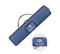 OutdoorMaster Borsa da snowboard - 900D resistente all'acqua Snowboard borsa da viaggio con tracolla, design pieghevole, Blu, M Size Up to 61.8 inch, Borsa da snowboard pieghevole