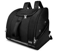 OutdoorMaster Borsa per scarponi da sci e snowboard, da 50 l, ideale per viaggi, con esterno e fondo impermeabile, per uomini, donne e ragazzi, Orso Polare - Nero, Taglia unica