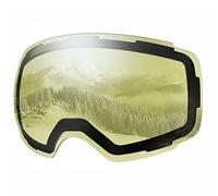 OutdoorMaster Maschera da Sci PRO Lente di ricambio - 10+ Scelta (VLT 91% Yellow)