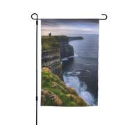 Outdoors County Clare The Cliffs Bandiere da giardino per esterni su entrambi i lati bandiere da giardino 30 x 45,7 cm piccole bandiere da giardino stagionali per decorazioni interne ed esterne