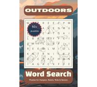 Outdoors Word Search Book: A Word Search Puzzle Book with Easy to Read Print about Outdoors, Camping, & Wildlife / 6x9 inches, 110 pages, Easy to Read / 50+ puzzles ... Gift for Vacations, Holidays & Loved Ones