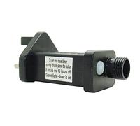 Outdoot,Alimentatore di ricambio per luci fatate, trasformatore, adattatore di alimentazione, con 8 modalità, memoria e timer di 8 ore, corde, reti e luci di ghiaccio