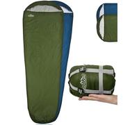 Outdoro Sacco nanna ultraleggero, 800 g, peso ridotto, leggero, sottile e caldo, ideale per uomini, donne, adulti (verde)