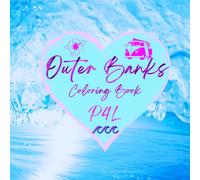 Outer Banks Coloring Book: OBX North Carolina Surf JJ P4L Beach Retro Aesthetic Cute