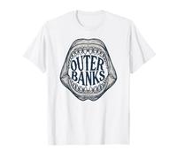 Outer Banks North Carolina Shark | Visita OBX Merch Vacation Maglietta