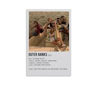 Outer Banks - Poster cinematografico per camera da letto, 20 x 30 cm, stile senza cornice