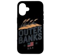 Outer Banks, Stati Uniti, Coastal Crab Design Custodia per iPhone 16