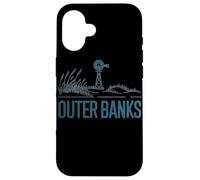 Outer Banks, Stati Uniti, Coastal Crab Design Custodia per iPhone 16