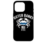 Outer Banks, Stati Uniti, Coastal Crab Design Custodia per iPhone 16 Pro