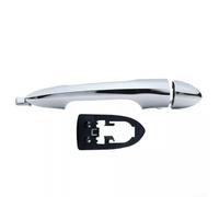 Outer Door Handle Silver No Hole per alfa Romeo per mito Outer | Fits per alfa Romeo per mito 2008-2018, silver finish, no keyhole design, direct OEM replacement, per durable build