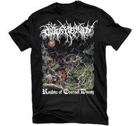 Outer Heaven Realms of Eternal Decay Mens T-Shirt New! Relapse Records TS4561 T-Shirt Black 3XL
